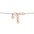 14KT Rose Gold Oval Shaped Diamond Necklace,,hi-res view 4
