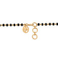 14 KT Lustrous Sapphire and Diamond Evil Eye Mangalsutra,,hi-res view 4