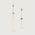 Starry Night Splendour 14KT Lolite Drop Earrings,,hi-res view 3