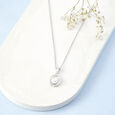 Heavenly Pearl Silver Pendant & Chain,,hi-res view 1