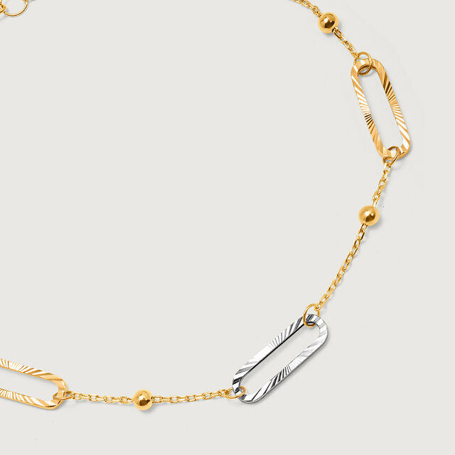 Graceful Link 18KT Gold Bracelet,,hi-res image number null