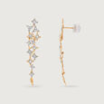 Trailing Stars 14KT Diamond Drop Earrings,,hi-res view 5