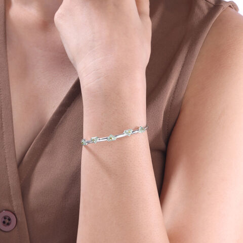 Fresh Gleam Silver Bangle