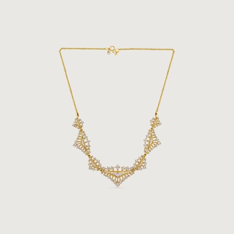 Radiant Rhythm Diamond Necklace