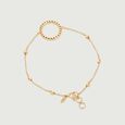 Trendy Orbit Gold Bracelet,,hi-res view 4