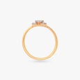 Halo Cluster Diamond Ring,,hi-res view 4
