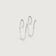 Graceful Beam Silver Toe Rings,,hi-res view 3