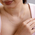 Ethereal Spark Gold Chain,,hi-res view 2