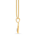 14kt Yellow Gold Gemini Pendant,,hi-res view 4