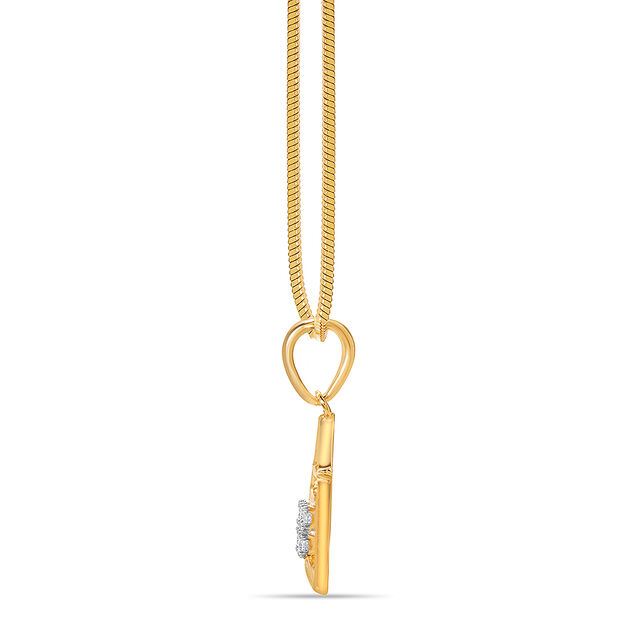 14kt Yellow Gold Gemini Pendant,,hi-res image number null