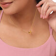 Mystic Butterfly 14KT  Gold Necklace,,hi-res view 2