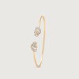 Lotus Bloom Diamond Bangle,,hi-res view 4