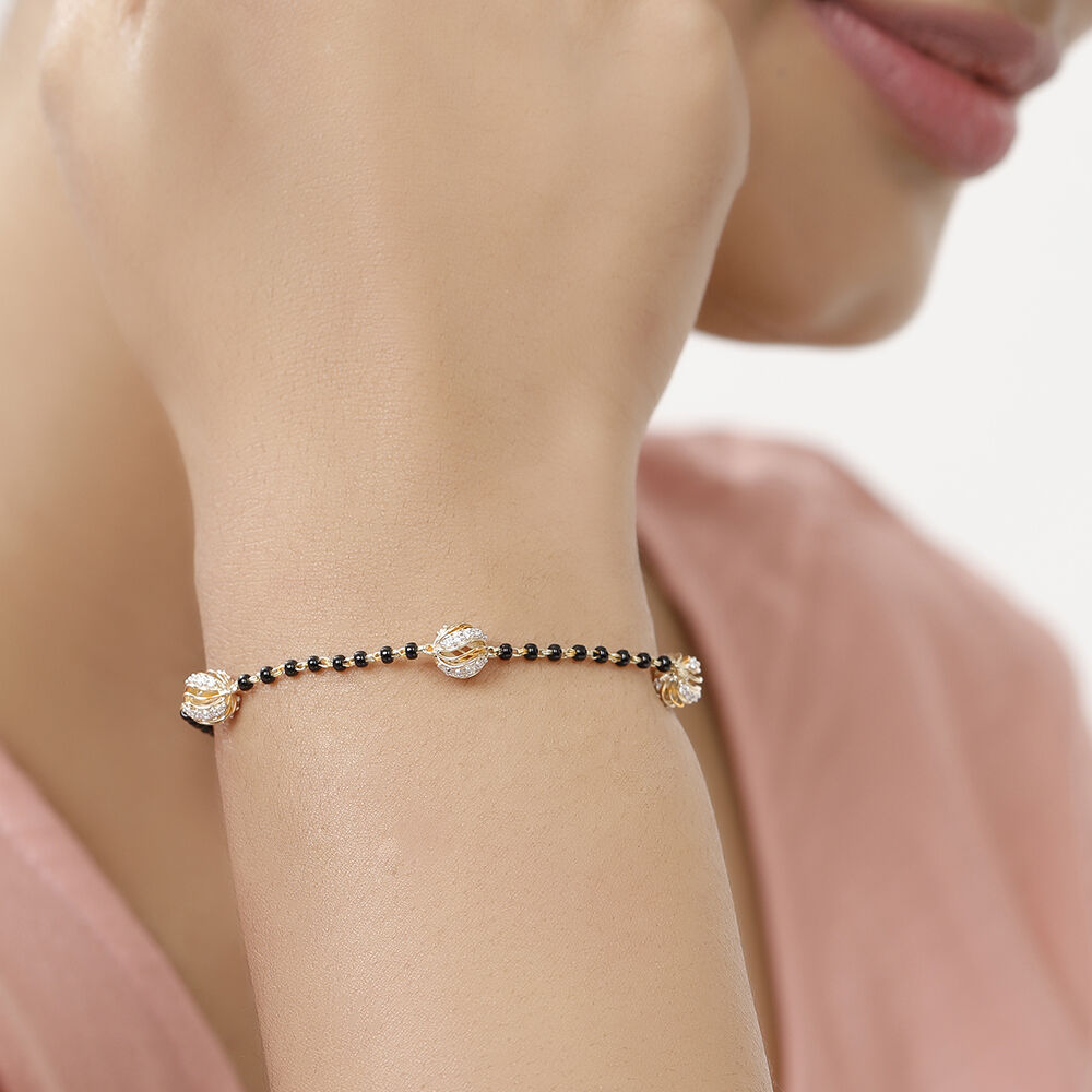 Wrist mangalsutra deals bracelet