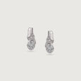 Twisted Bold Silver Earrings and Pendant Set,,hi-res view 5