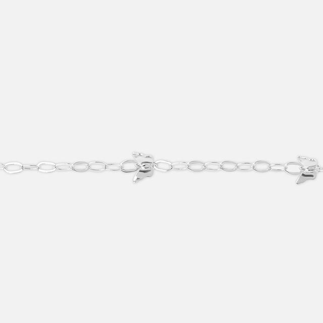 Wings Of Grace Silver Anklet,,hi-res image number null