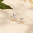 Enchanted Bloom Diamond Stud Earrings,,hi-res view 1