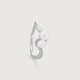 Soft Twin Curve Silver Ring,,hi-res view 4
