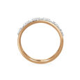 14 KT Round Rose Gold and Diamond Ring,,hi-res view 4