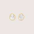Pure Gleam Polki Stud Earrings,,hi-res view 1