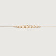 Square Symphony 14KT Yellow Gold Bracelet,,hi-res view 4