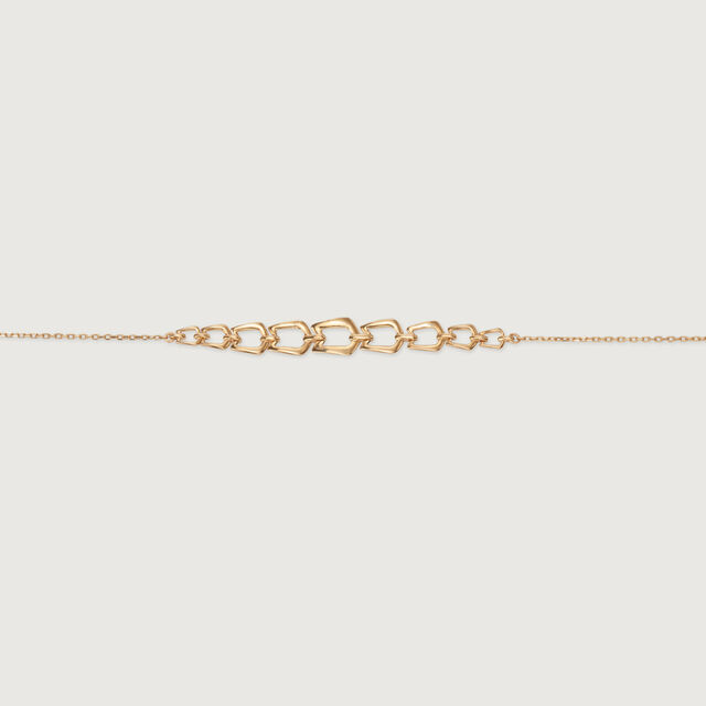 Square Symphony 14KT Yellow Gold Bracelet,,hi-res image number null
