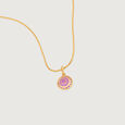Radiant Dusk Gold Pendant,,hi-res view 7