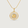 Divine Sun Radiance Diamond Pendant,,hi-res view 3