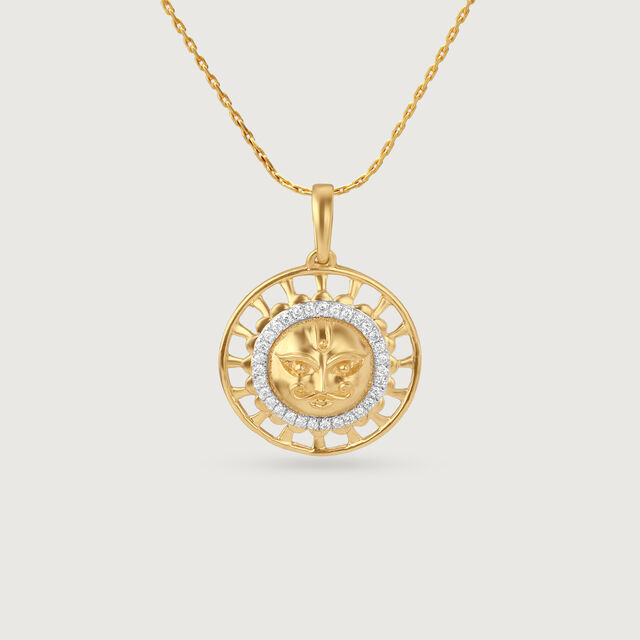 Divine Sun Radiance Diamond Pendant,,hi-res image number null