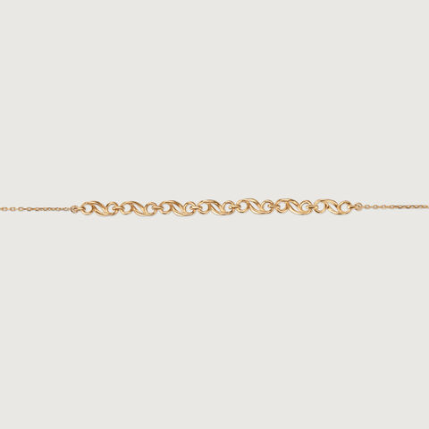 Cosmic Fusion Circlets 14KT Yellow Gold Bracelet