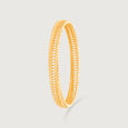 Radiant Textured Gold Bangle,,hi-res view 4