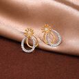 Sparkly Bloom Diamond Stud Earrings,,hi-res view 1