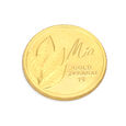 1 GM 24 Karat Traditional Mango Leaf Gold Coin,,hi-res view 2