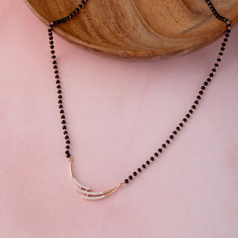 Whispering Waves Gold and Diamond Mangalsutra
