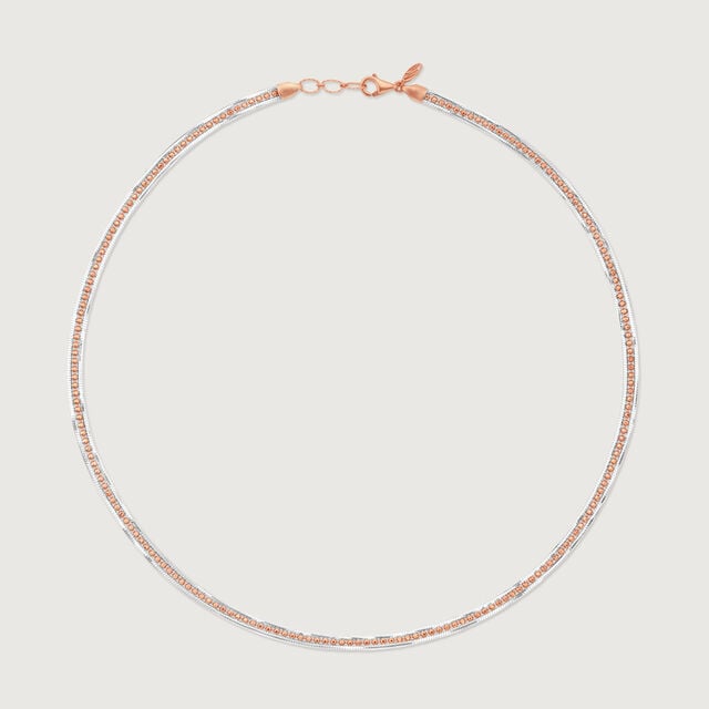 Luminous Refined Omega Gold Chain,,hi-res image number null