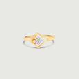 Curvy Shine Diamond Ring,,hi-res view 3
