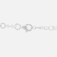 Whimsy Chains Silver Anklet,,hi-res view 3