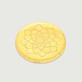 10 GM 22 Karat Stunning Lotus Gold  Coin,,hi-res view 5