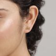 Drip Trio Gold Stud Earrings,,hi-res view 2