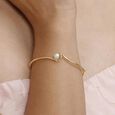 Aura Knot Pearl Bangle,,hi-res view 2