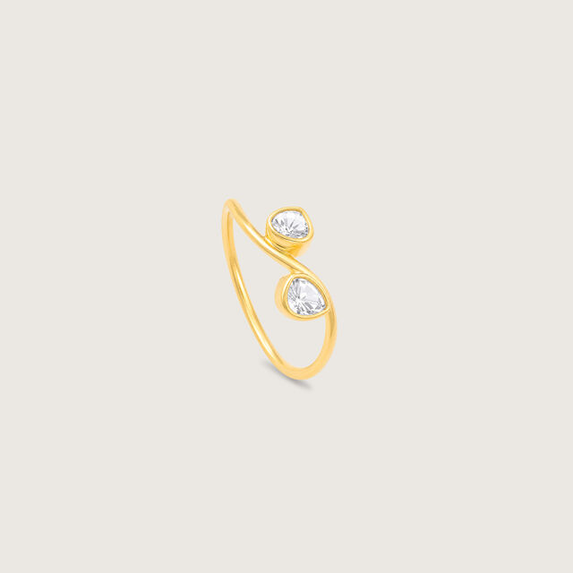 Twisted Harmony Polki Ring,,hi-res image number null