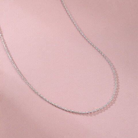 Sleek Minimal Silver Chain