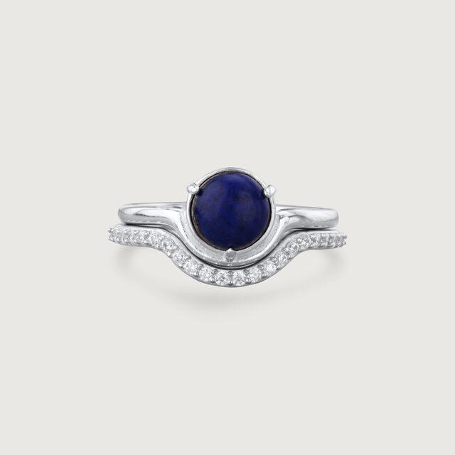Twilight Glam Silver Ring,,hi-res image number null