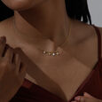 Playful Balance Diamond Necklace,,hi-res view 2