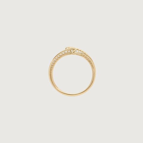 Radiant Balance Diamond Ring