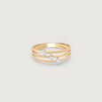 Trinity Gleam Diamond Ring,,hi-res view 3