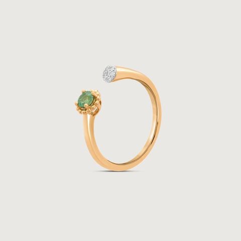 Verdant Glow Diamond Ring