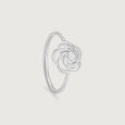 Minimal Accent Silver Ring,,hi-res view 3