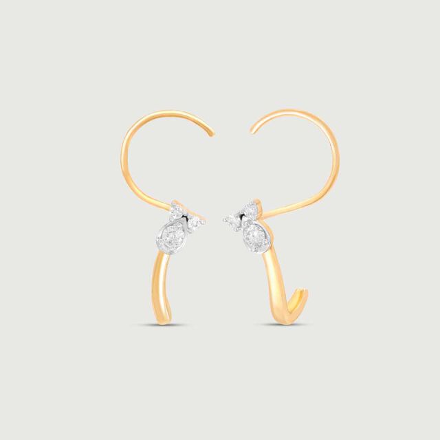 Whimsy Spark Diamond Nose Pin,,hi-res image number null