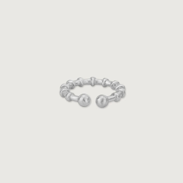 Edgy Charm Silver Septum Ring,,hi-res image number null