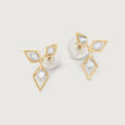 Sparks of Joy 14KT Diamond Stud Earrings,,hi-res view 3